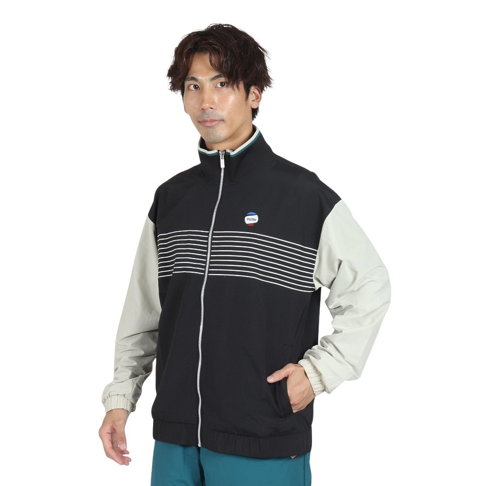 プーマ（PUMA）（メンズ）GV ウーブン ジャケット 685385 01 BLK