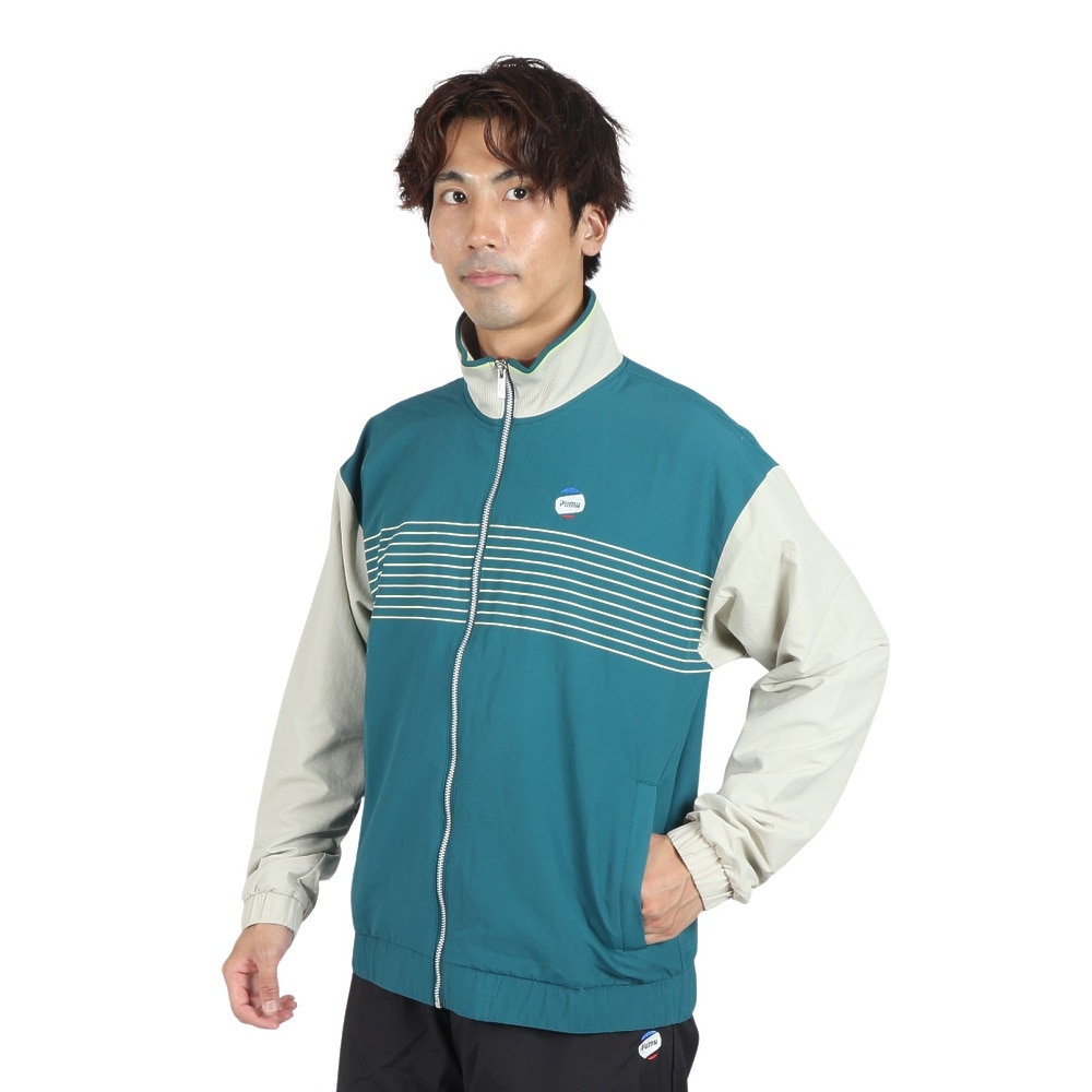 プーマ（PUMA）（メンズ）GV ウーブン ジャケット 685385 22 GRN