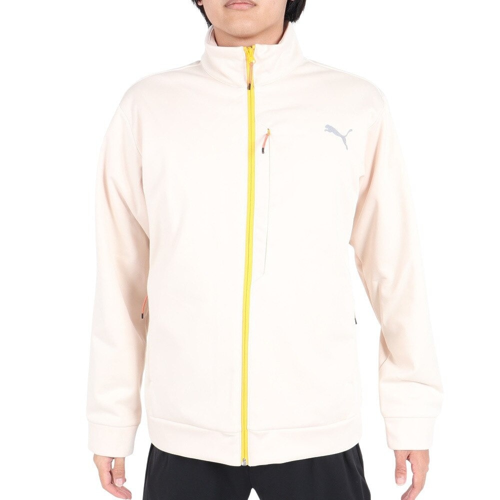 プーマ（PUMA）（メンズ）STYLE TECH SOFTSELL ジャケット 679536 87 BEG トラックジャケット トレーニング スポーツウェア