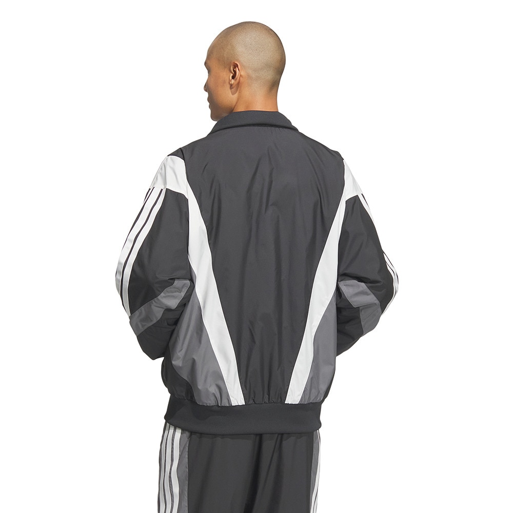 アディダス（adidas）（メンズ）マストハブ ルーズフィット メッシュ裏地付き ウインドブレーカージャケット KQD22-JM2024
