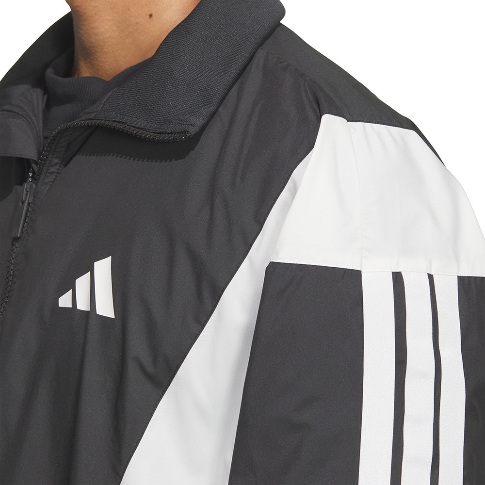 アディダス（adidas）（メンズ）マストハブ ルーズフィット メッシュ裏地付き ウインドブレーカージャケット KQD22-JM2024