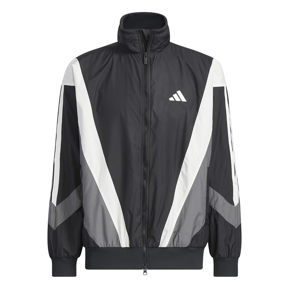 アディダス（adidas）（メンズ）マストハブ ルーズフィット メッシュ裏地付き ウインドブレーカージャケット KQD22-JM2024