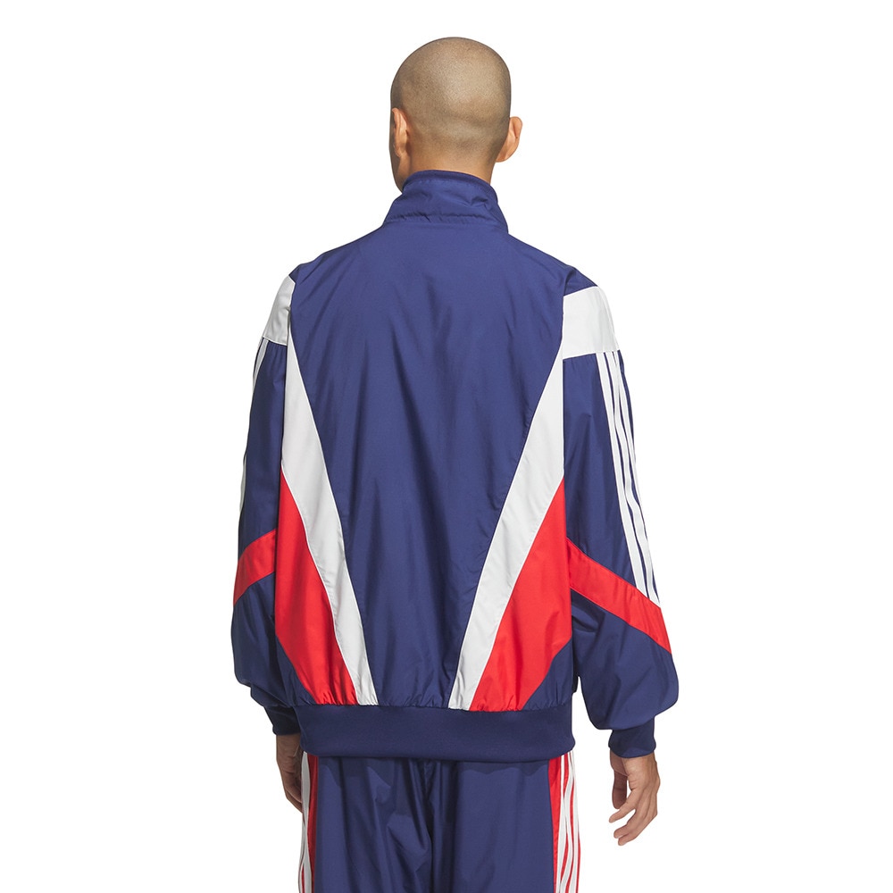 アディダス（adidas）（メンズ）マストハブ ルーズフィット メッシュ裏地付き ウインドブレーカージャケット KQD22-JM2025