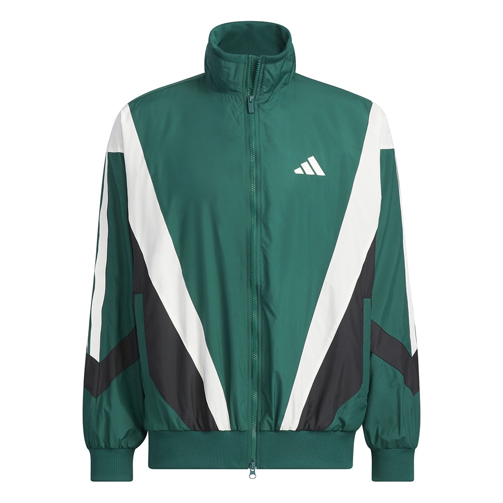 アディダス（adidas）（メンズ）マストハブ ルーズフィット メッシュ裏地付き ウインドブレーカージャケット KQD22-JM2026