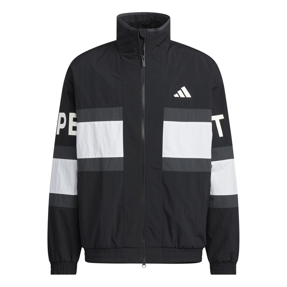 アディダス（adidas）（メンズ）ワーディング パック ルーズフィット メッシュ裏地付き ウーブンジャケット KQD39-JM2064