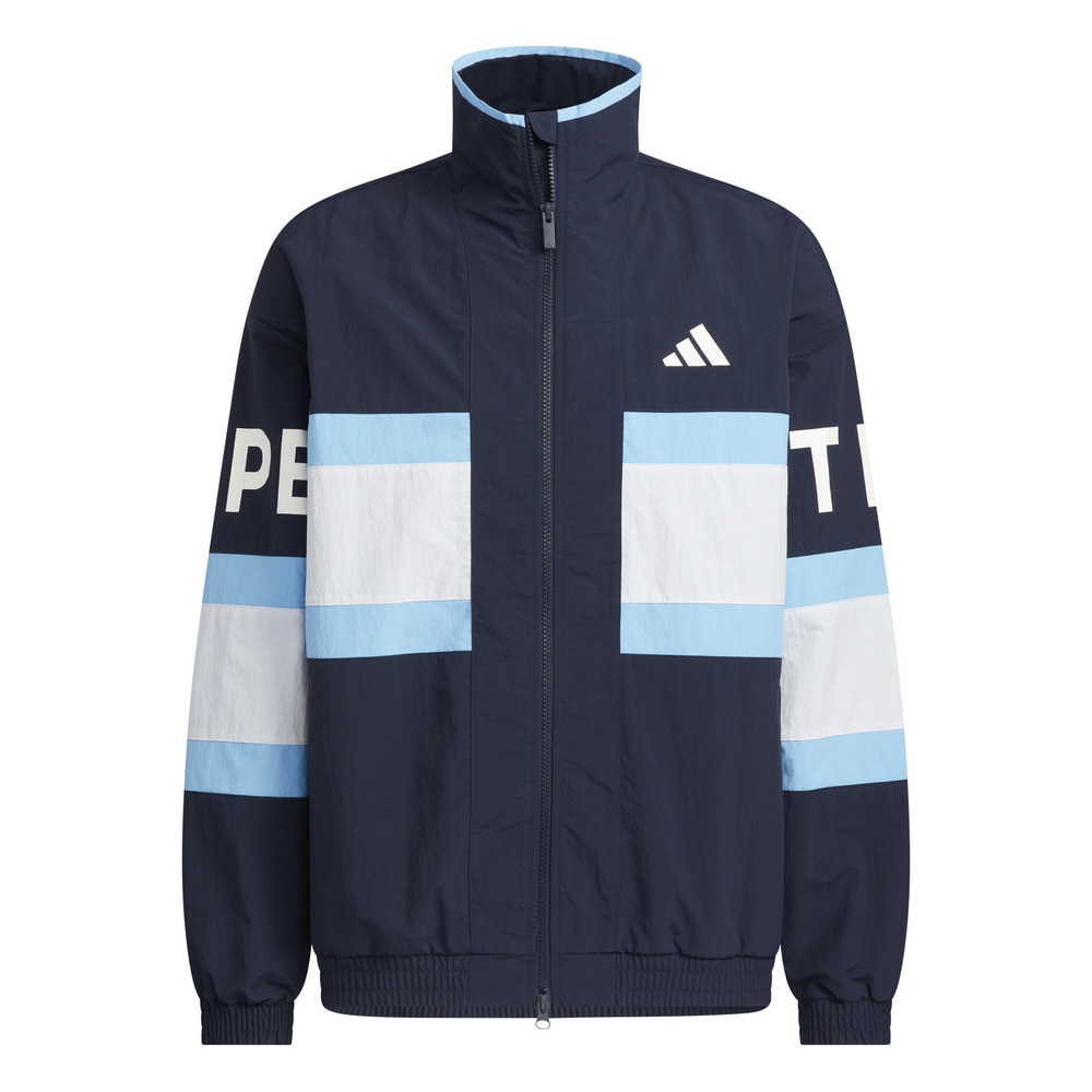アディダス（adidas）（メンズ）ワーディング パック ルーズフィット メッシュ裏地付き ウーブンジャケット KQD39-JM2065