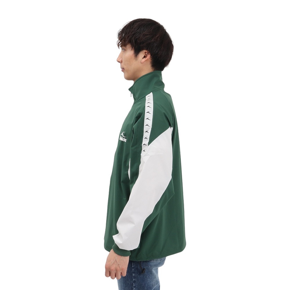 バクタ（BUKTA）（メンズ）レトロトラックジャケット BU244580066 D/GREEN