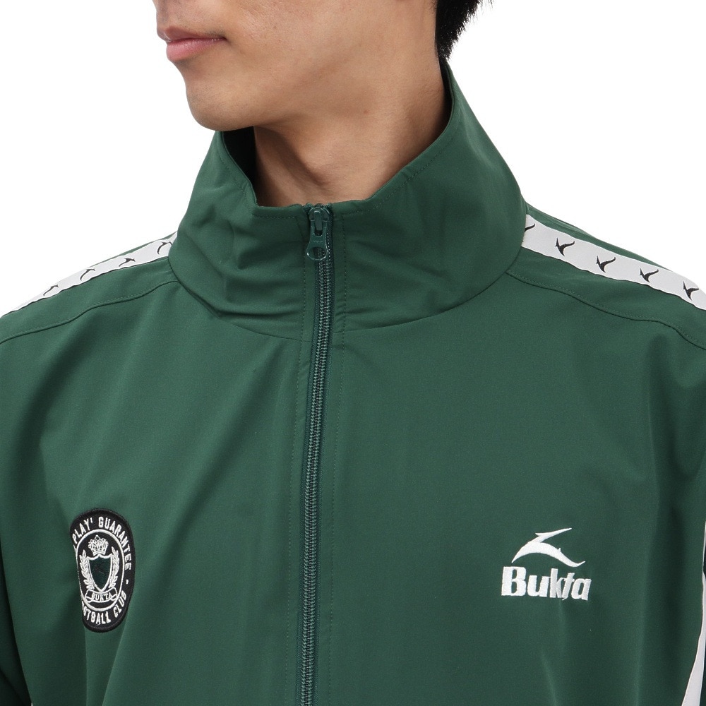 バクタ（BUKTA）（メンズ）レトロトラックジャケット BU244580066 D/GREEN
