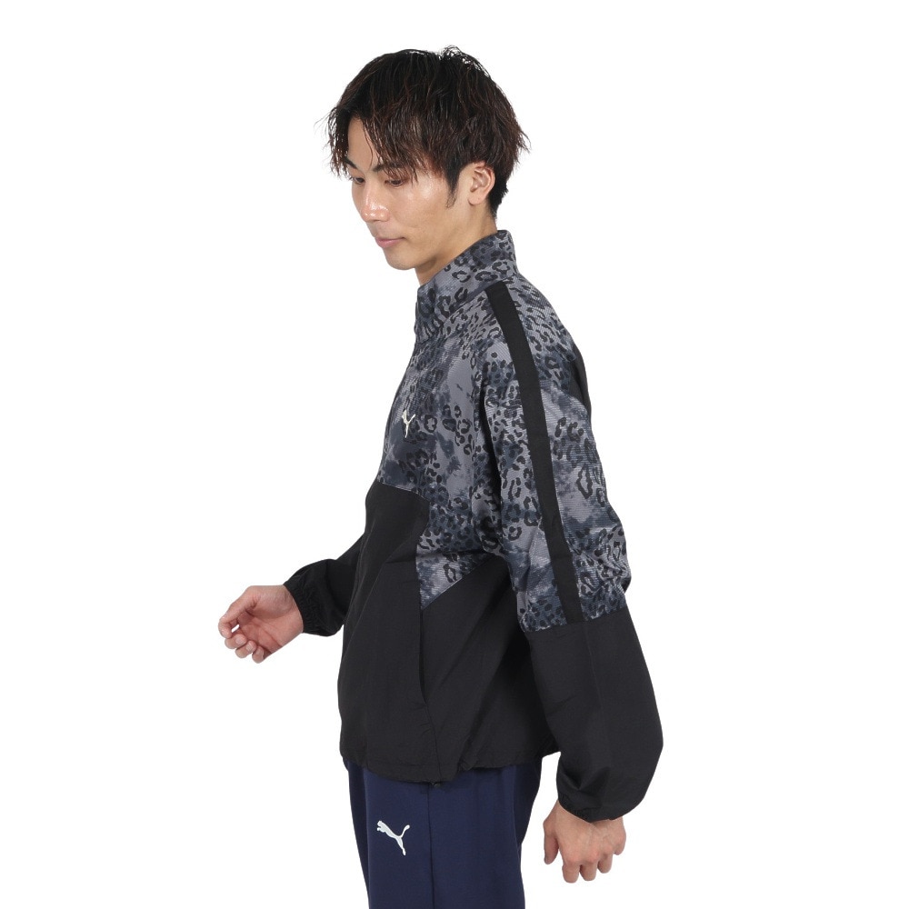 プーマ（PUMA）（メンズ）トレーニング トレイン エッジ ウーブン ジャケット 527037 01 BLK