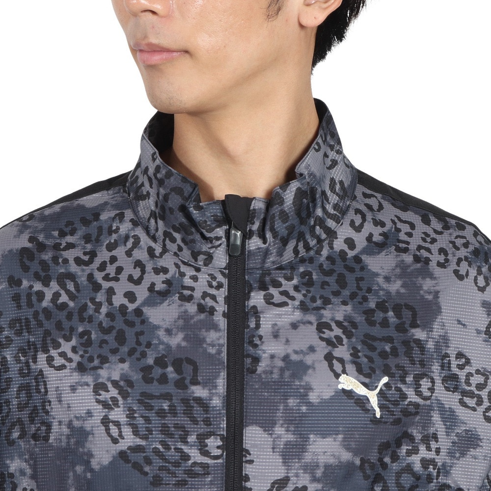 プーマ（PUMA）（メンズ）トレーニング トレイン エッジ ウーブン ジャケット 527037 01 BLK