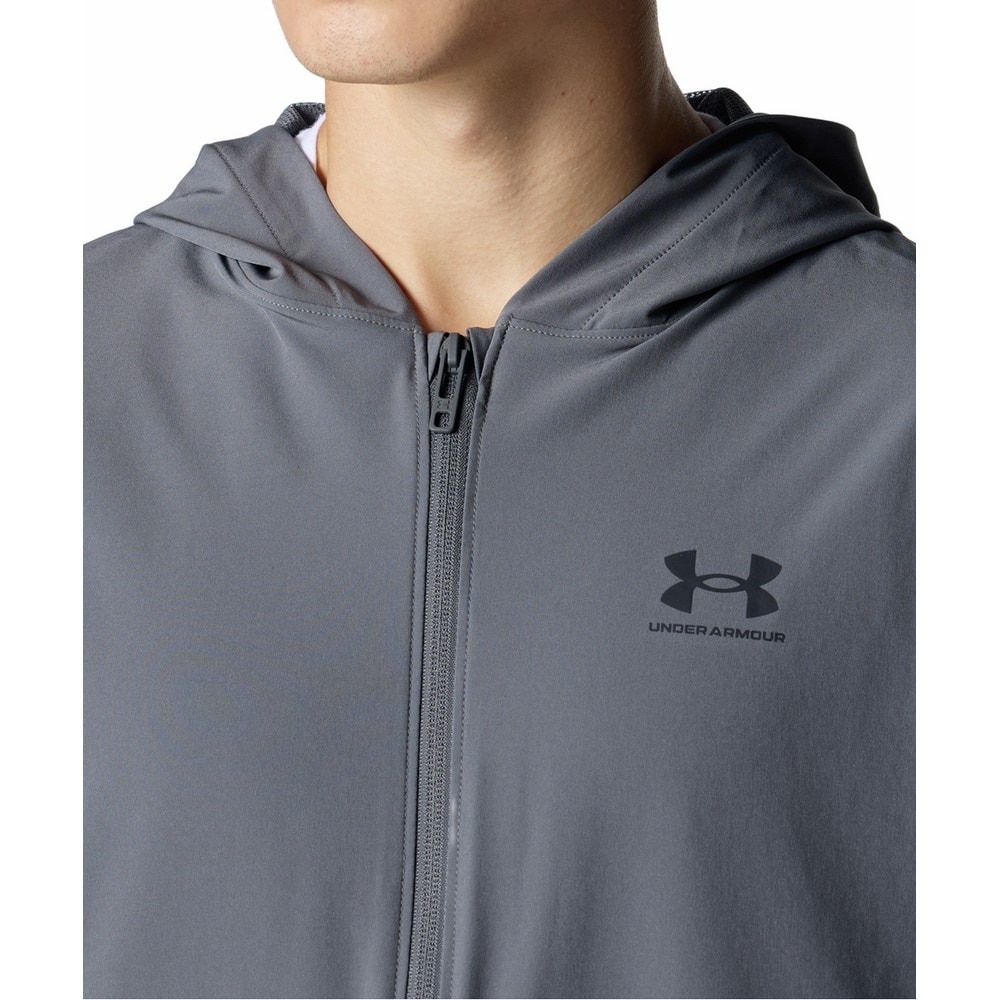 アンダーアーマー（UNDER ARMOUR）（メンズ）バイブウーブン ウインドブレーカー 1386555 025