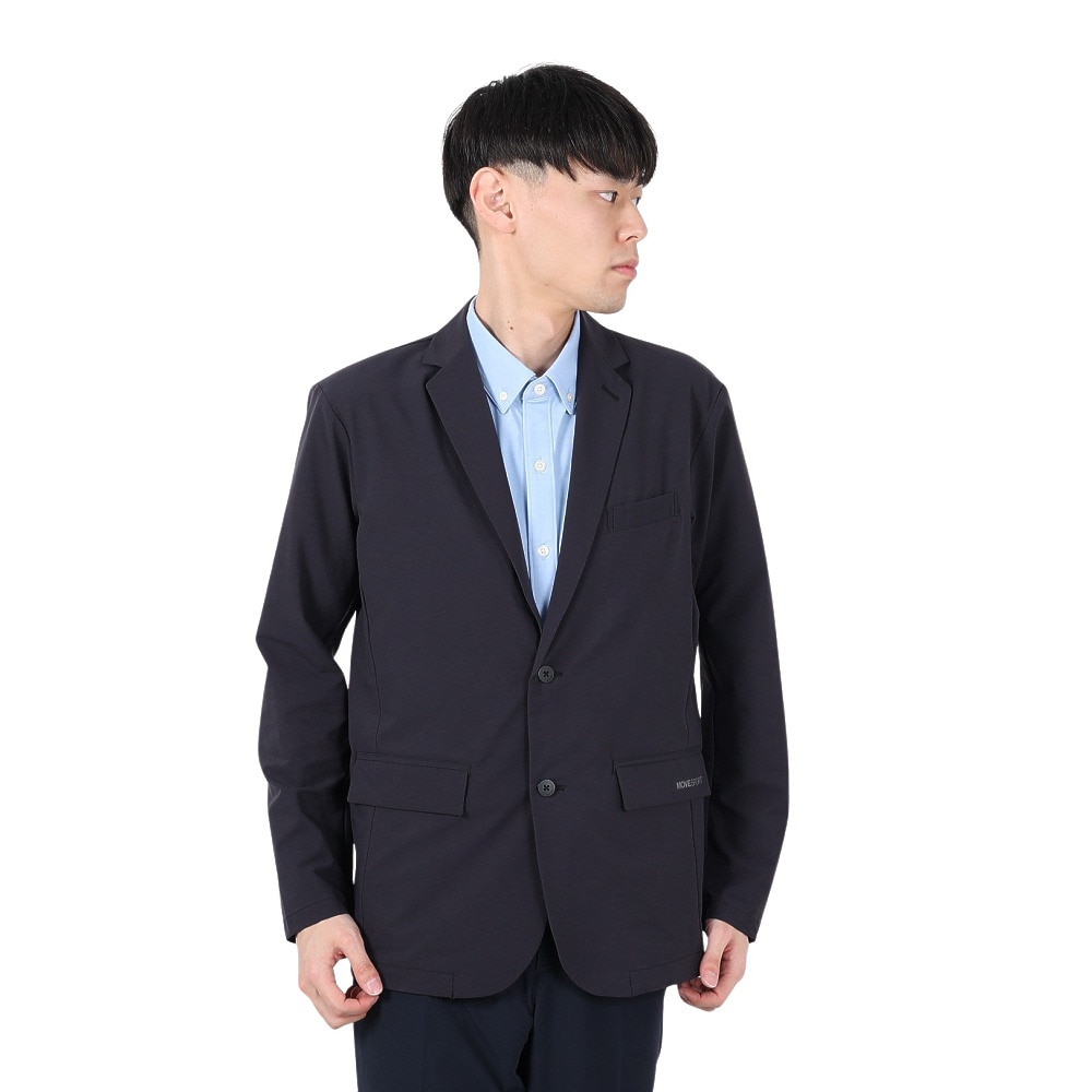 デサント（DESCENTE）（メンズ）テーラードジャケット ST5SJKD3MB BK00
