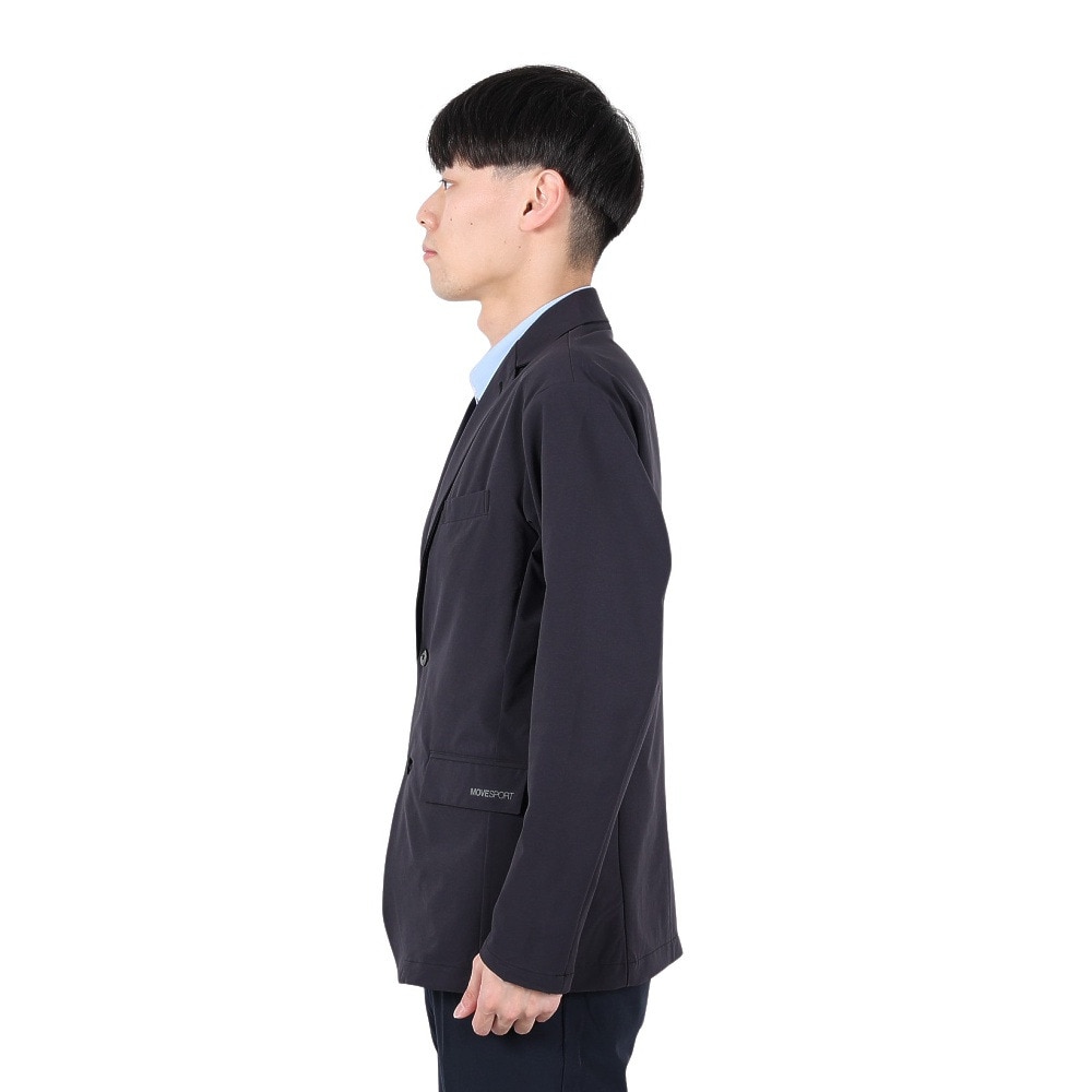 デサント（DESCENTE）（メンズ）テーラードジャケット ST5SJKD3MB BK00
