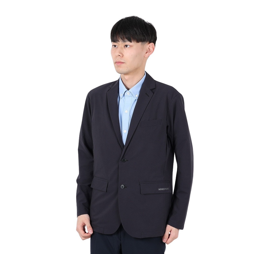 デサント（DESCENTE）（メンズ）テーラードジャケット ST5SJKD3MB BK00