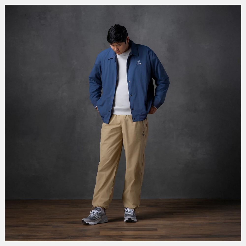 ニューバランス（new balance）（メンズ）Shohei Signature ウーブンナイロンジャケット MJ43733VTI