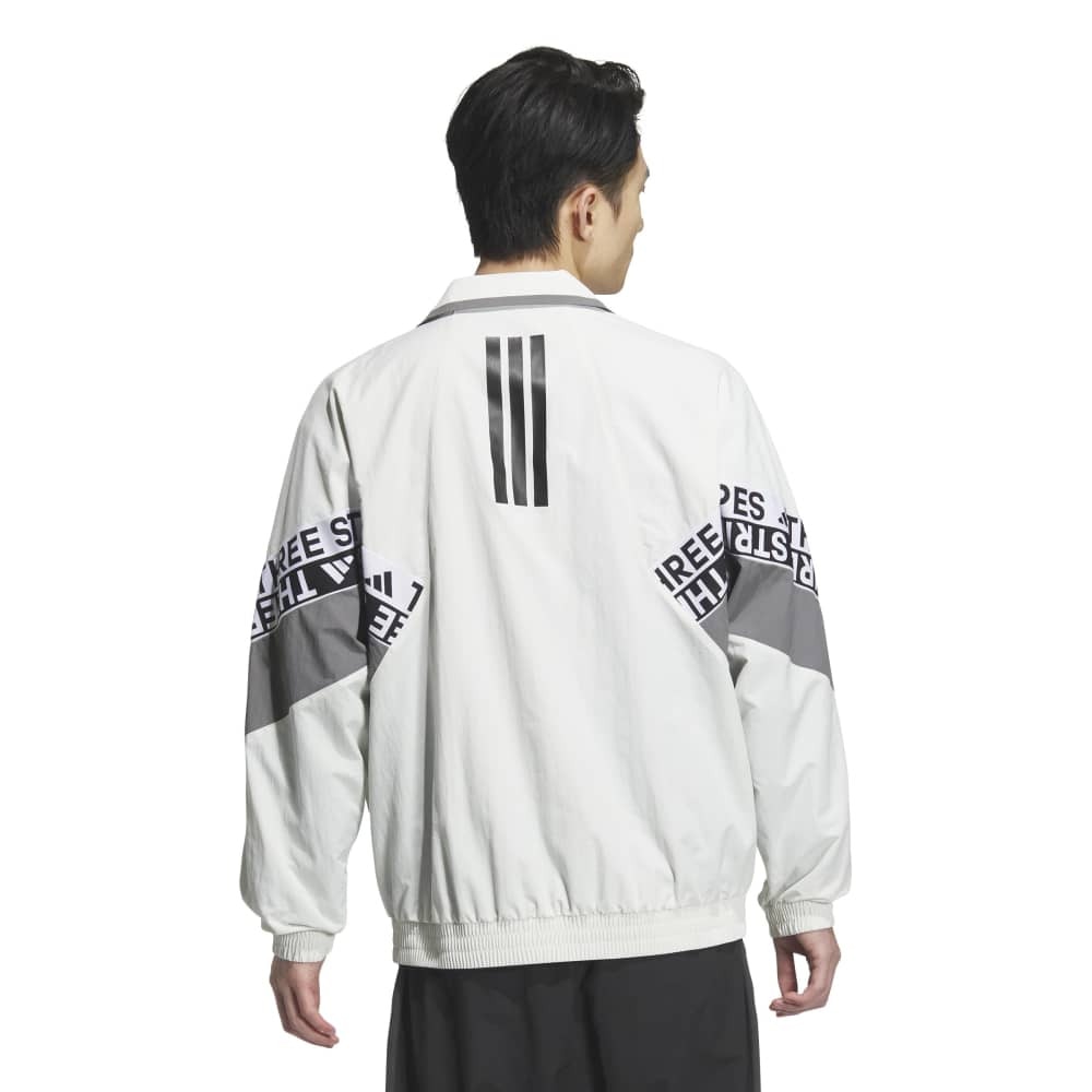 アディダス（adidas）（メンズ）ワーディングパック ルーズフィット メッシュ裏地付き ウーブンジャケット WM005-KA1264