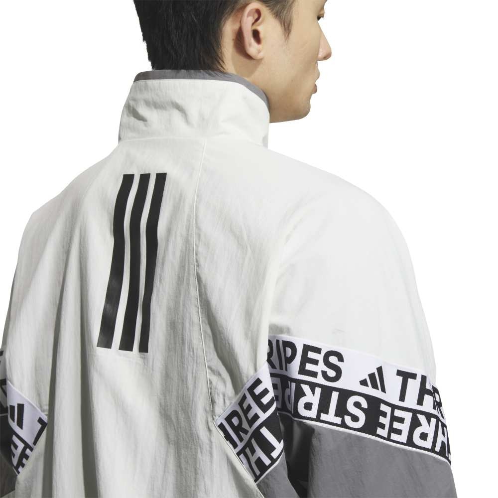 アディダス（adidas）（メンズ）ワーディングパック ルーズフィット メッシュ裏地付き ウーブンジャケット WM005-KA1264