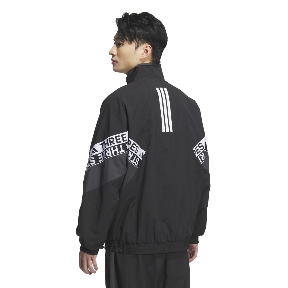 アディダス（adidas）（メンズ）ワーディングパック ルーズフィット メッシュ裏地付き ウーブンジャケット WM005-KA1265
