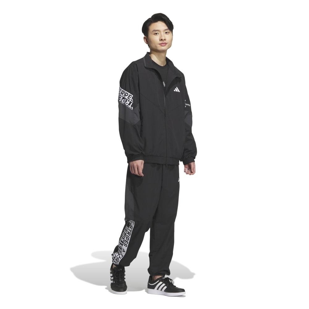 アディダス（adidas）（メンズ）ワーディングパック ルーズフィット メッシュ裏地付き ウーブンジャケット WM005-KA1265