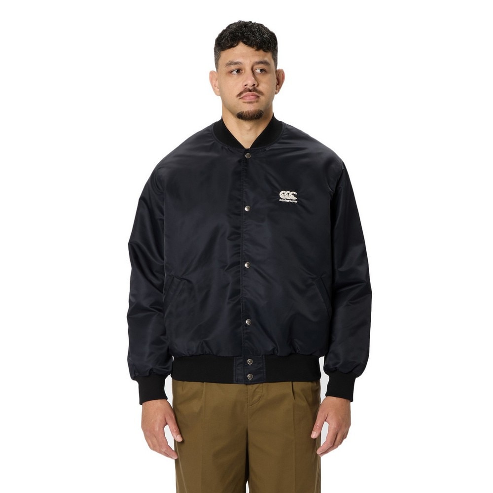 カンタベリー(canterbury)サテンジャケット RA725631 19(Men’s、Lady’s) カンタベリー（canterbury）（メンズ、レディース）サテンジャケット