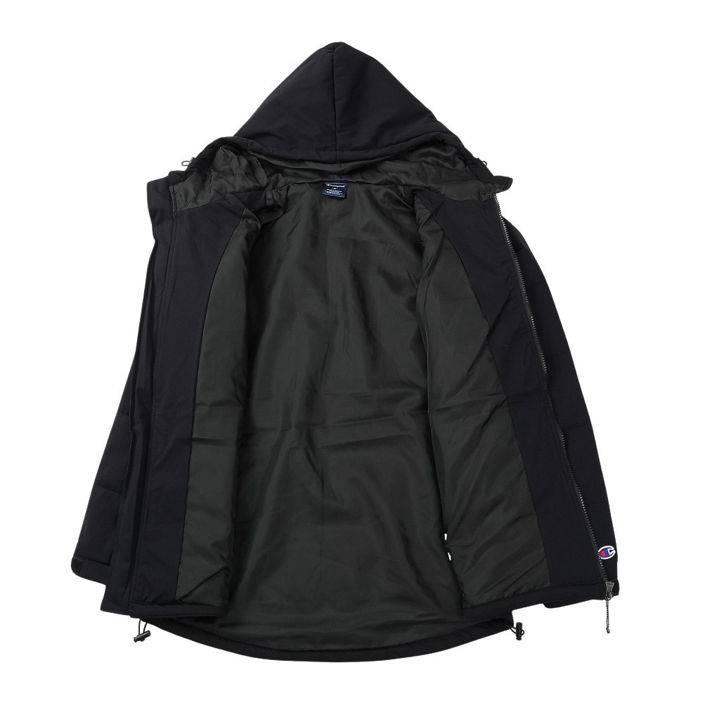 チャンピオン(CHAMPION)ストレッチニット ジップフーデッドジャケット C3-CS610 090(Men’s) チャンピオン（CHAMPION）（メンズ）ストレッチニット ジップ