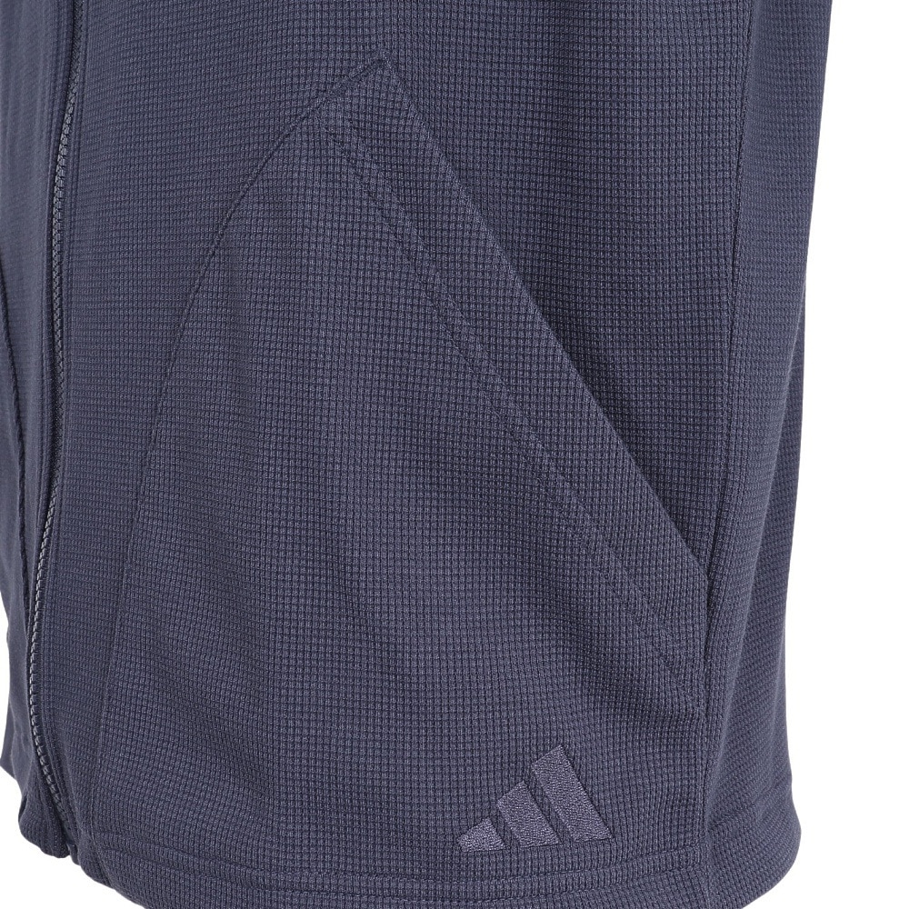 アディダス（adidas）（メンズ）ルーズフィット ライト ワッフル トラックトップ WH631-KG0769