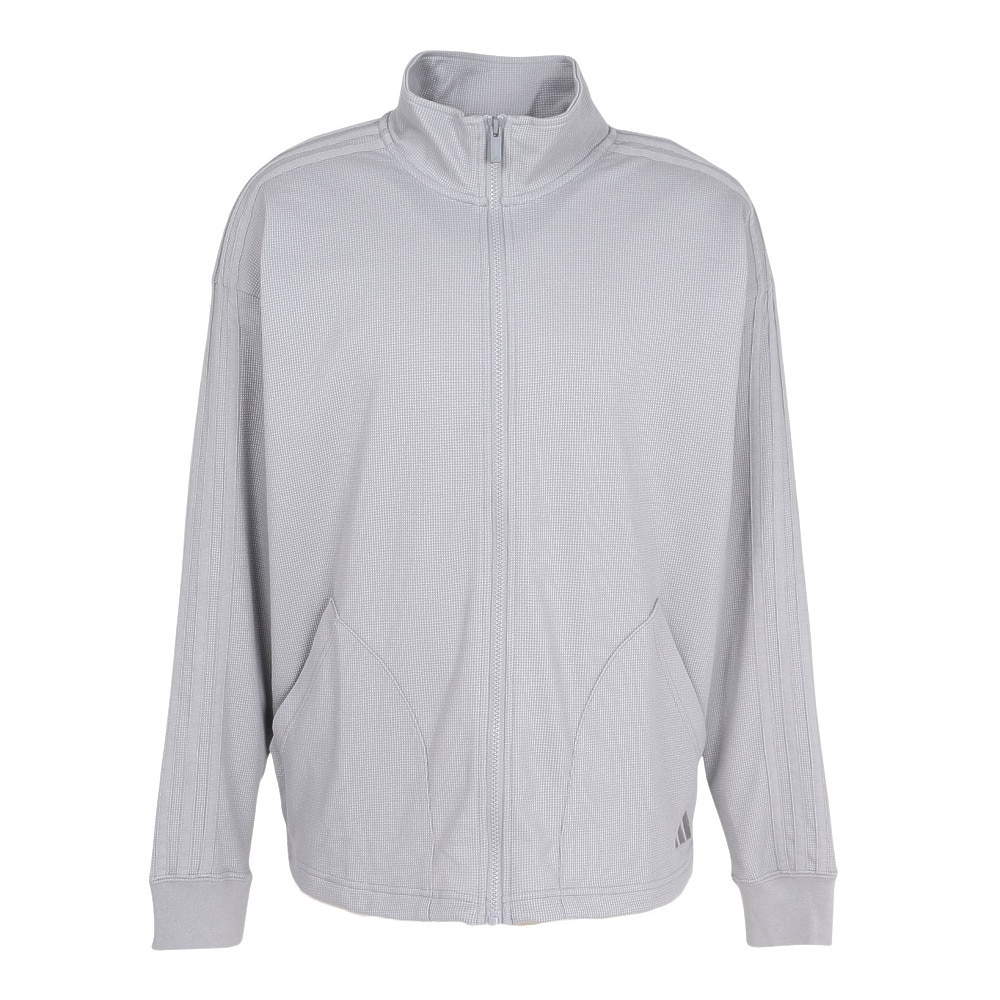 アディダス（adidas）（メンズ）ルーズフィット ライト ワッフル トラックトップ WH631-KG0770
