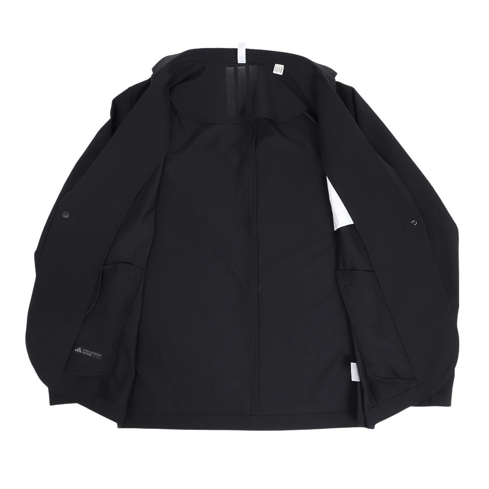 adidas ビジネスジャケット JM2094 Mサイズ　ブラック プレミアム テーラードジャケット／サッカーショップKAMO