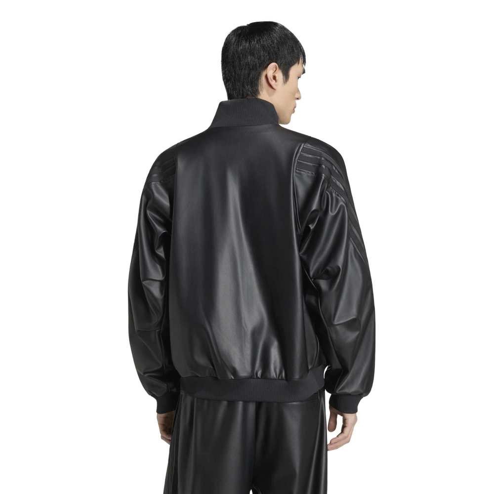 アディダス（adidas）（メンズ）スタジアム ルーズフィット フェイクレザー トラックジャケット HL312-KV5924