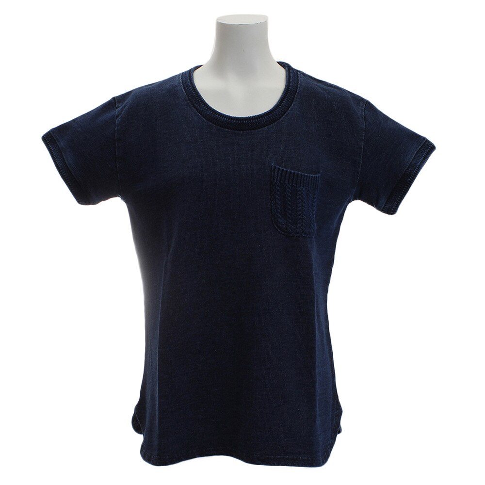  スエットポケット 半袖Tシャツ 861EK8FQ5827IBLU