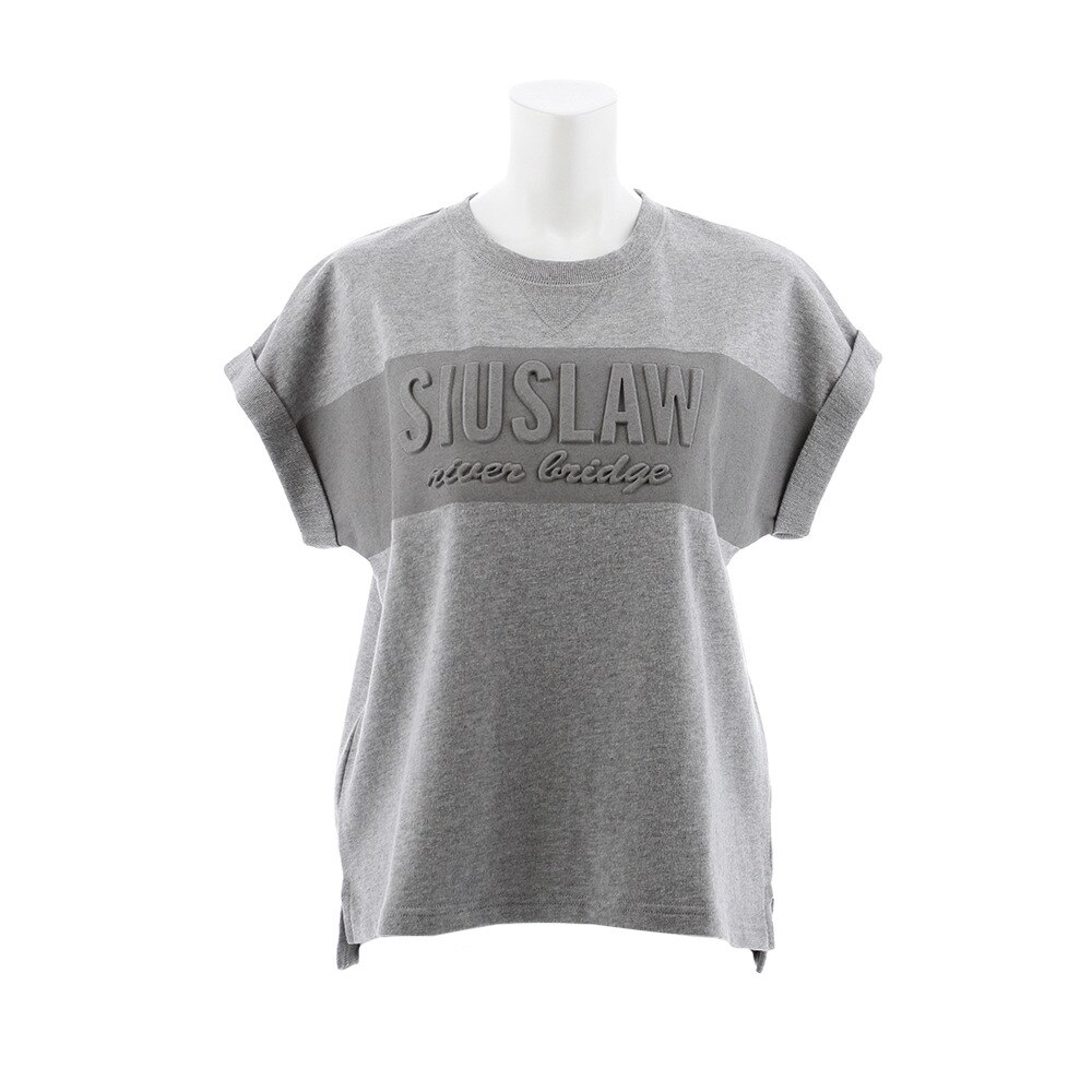  スエットクルーTシャツ SIUSLAW 861EK8UK5818MGRY