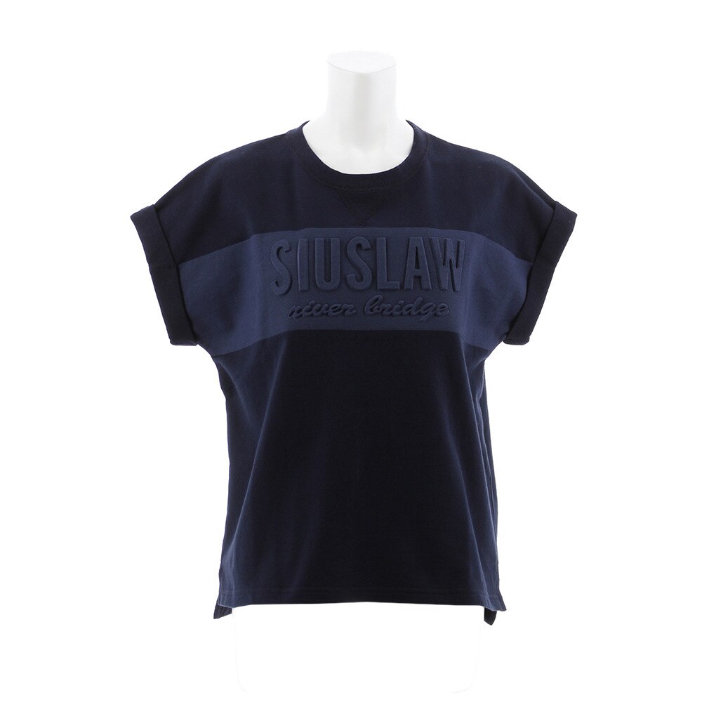  スエットクルーTシャツ SIUSLAW 861EK8UK5818NVY