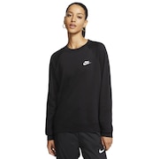 ナイキ（NIKE）（レディース）長袖シャツ レディース エッセンシャル クルー フリース BV4111-010