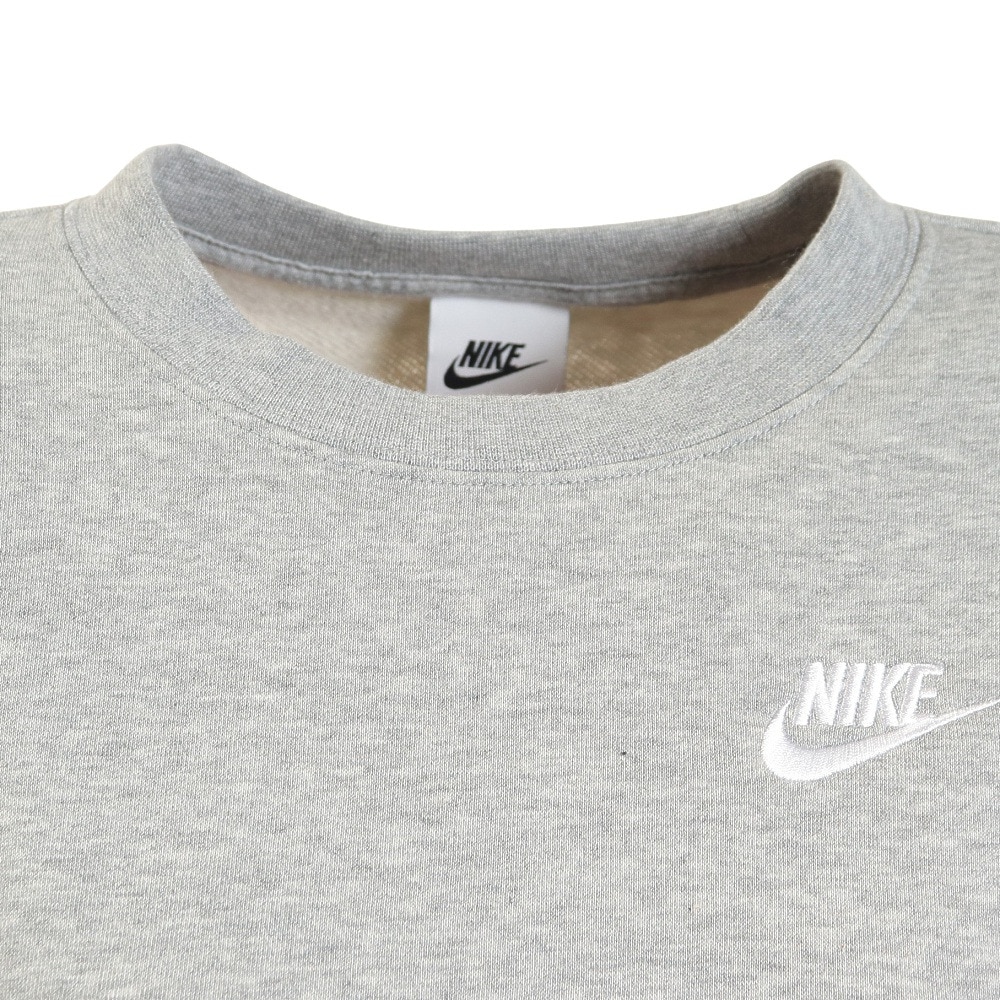 ナイキ（NIKE）（レディース）トレーナー レディース スポーツウエア クラブ フリース 長袖クルーネック スウェットシャツ DQ5474-063