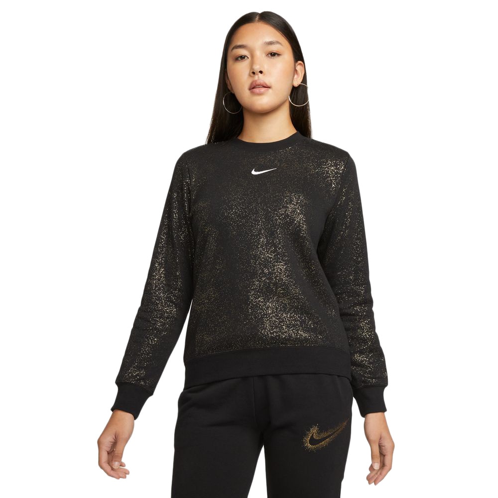 ナイキ（NIKE）（レディース）オールオーバー プリント クルーネック
