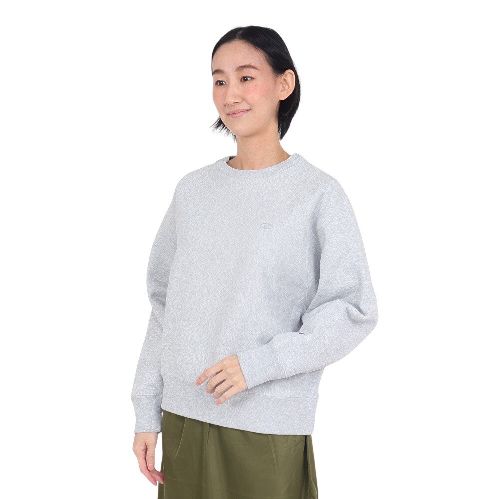 チャンピオン-ヘリテイジ（CHAMPION-HERITAGE）（レディース）クルーネックスウェットシャツ 23FW CW-Y003 040