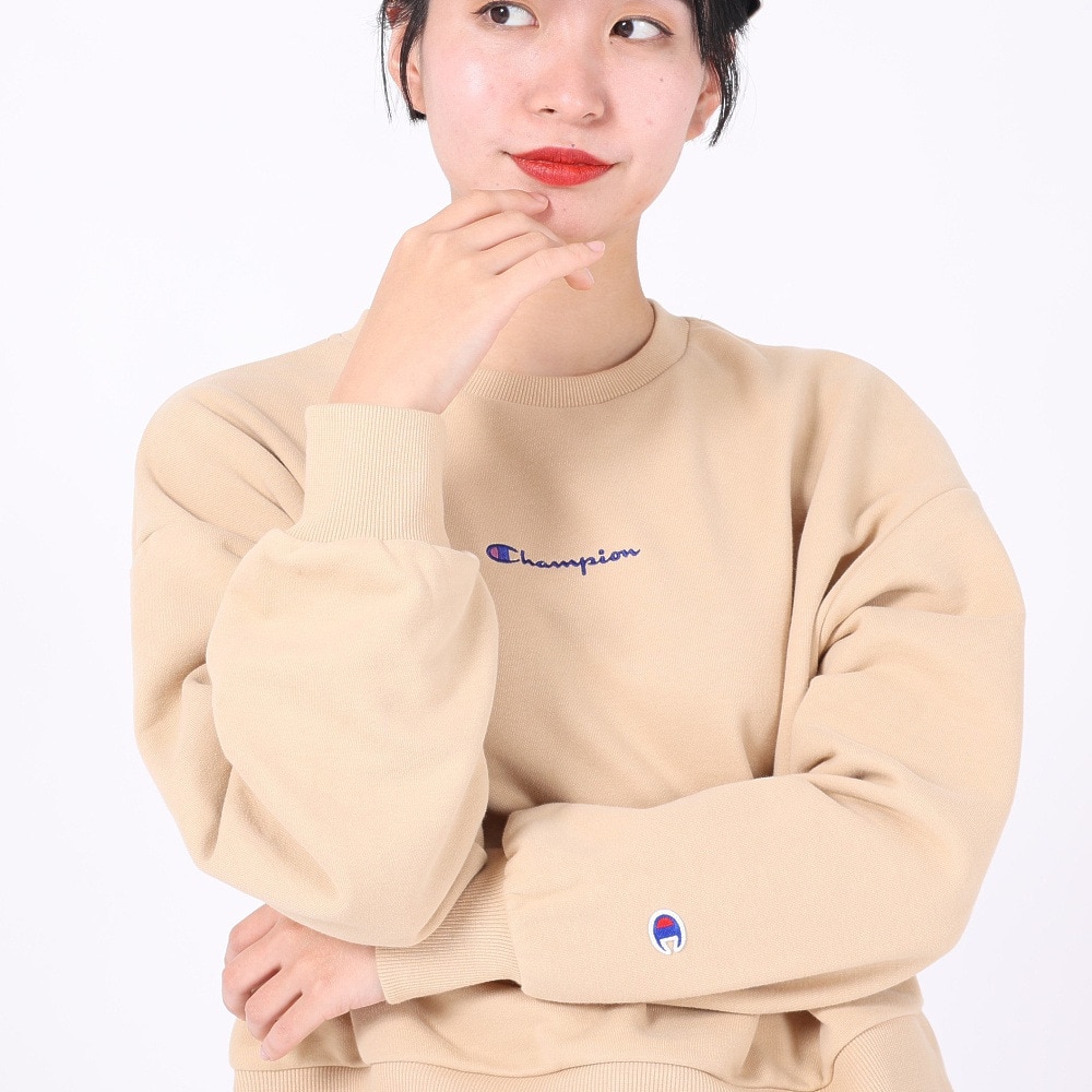 チャンピオン-ヘリテイジ（CHAMPION-HERITAGE）（レディース）クルーネックスウェットシャツ 23FW CW-Y006 780