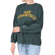 チャンピオン-ヘリテイジ(CHAMPION-HERITAGE)(レディース)LOOSE HVW WASH GR スウェットシャツ CW-Y010 570