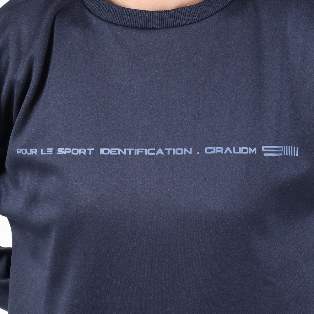 ジローム（GIRAUDM）（レディース）water rep lightsw プルオーバー SW3F0030-TR861-GRCD NVY
