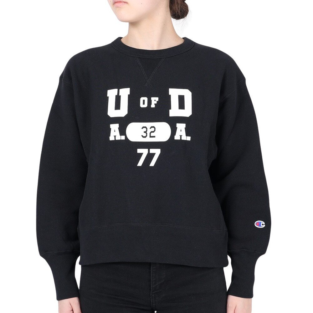 チャンピオン-ヘリテイジ（CHAMPION-HERITAGE）（レディース）REVERSE WEAVE クルーネック スウェットシャツ CW-Y002 090