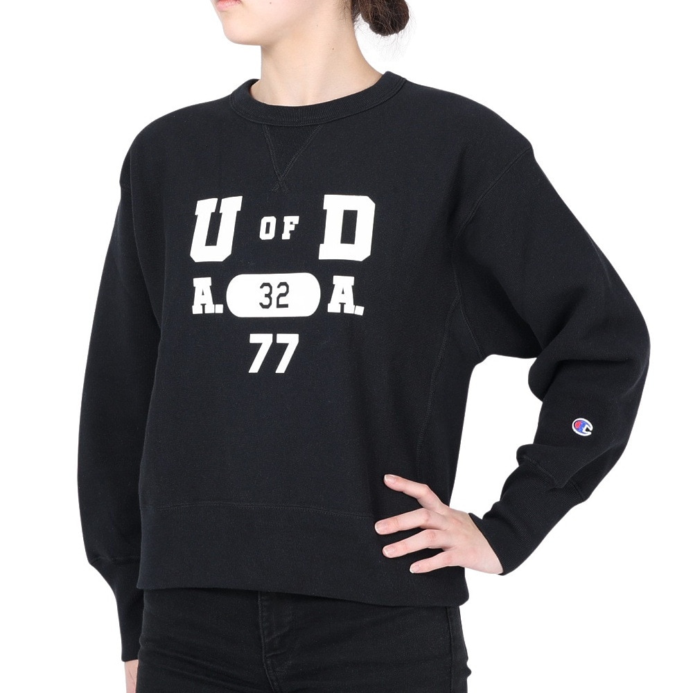 チャンピオン-ヘリテイジ（CHAMPION-HERITAGE）（レディース）REVERSE WEAVE クルーネック スウェットシャツ CW-Y002 090