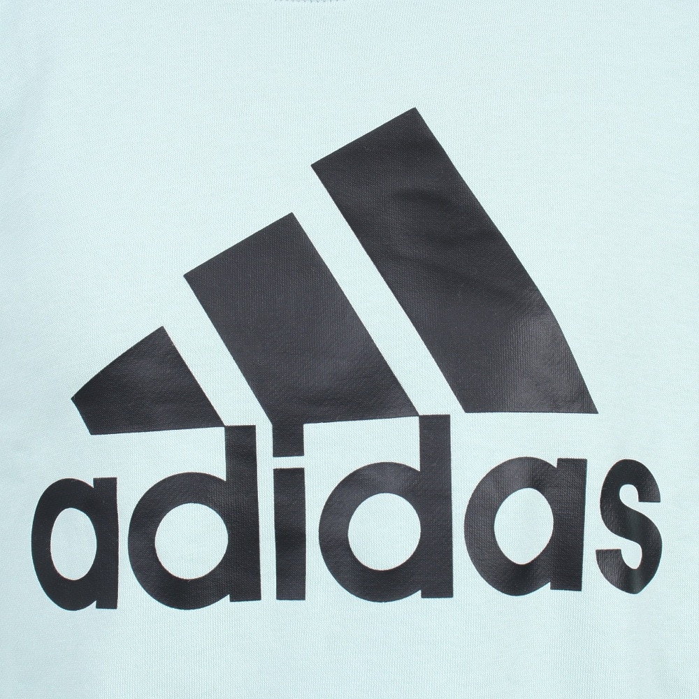 アディダス（adidas）（レディース）バッジ オブ スポーツ クルーネック スウェットシャツ IPB12-FR5101 ミント