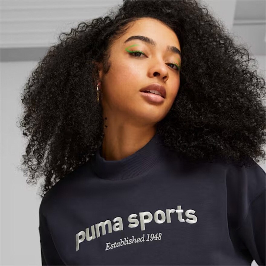 プーマ（PUMA）（レディース）PUMA TEAM クルースウェット 625215 16 NVY スポーツ用品はスーパースポーツゼビオ
