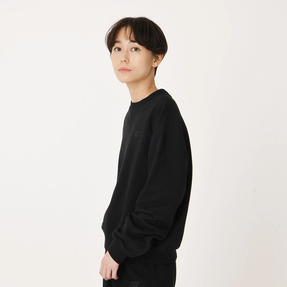 ニューバランス（new balance）（レディース）Athletics フレンチテリークルー WT41500BK