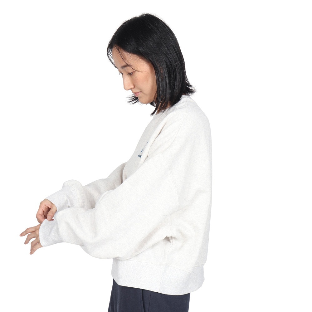 ジローム（GIRAUDM）（レディース）Crewneck shortshirt スウェット SW4F0050-TR861-GRCD LGRY