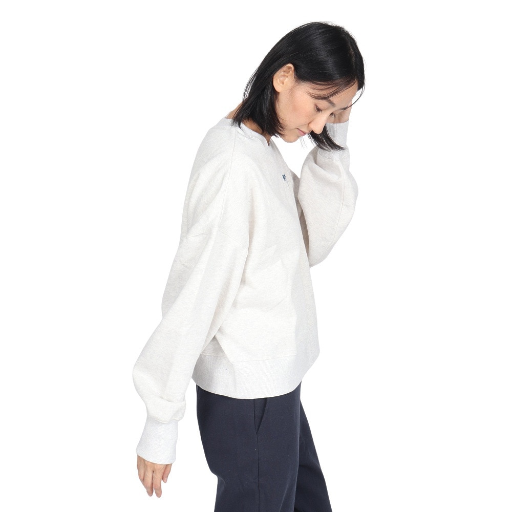 ジローム（GIRAUDM）（レディース）Crewneck shortshirt スウェット SW4F0050-TR861-GRCD LGRY