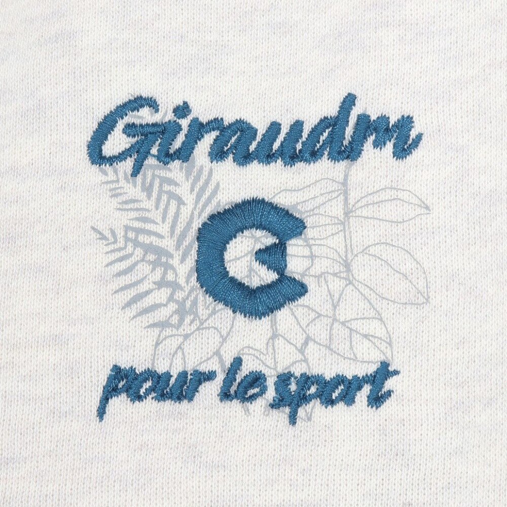 ジローム（GIRAUDM）（レディース）Crewneck shortshirt スウェット SW4F0050-TR861-GRCD LGRY