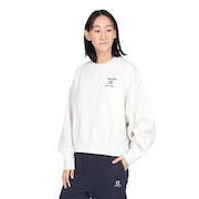 (レディース)Crewneck shortshirt スウェット SW4F0050-TR861-GRCD LGRY