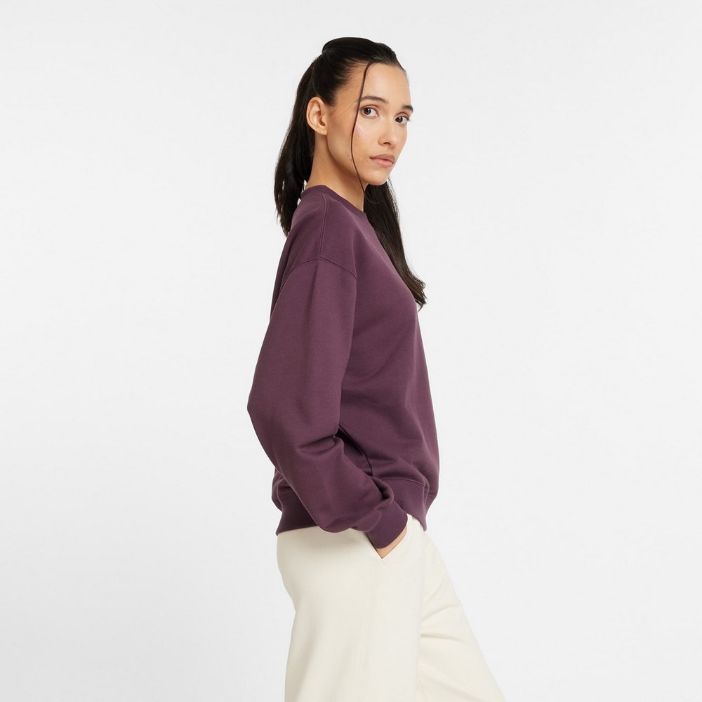 ニューバランス（new balance）（レディース）レンチテリー オーバーサイズドロゴ クルースウェット WT43559PLN