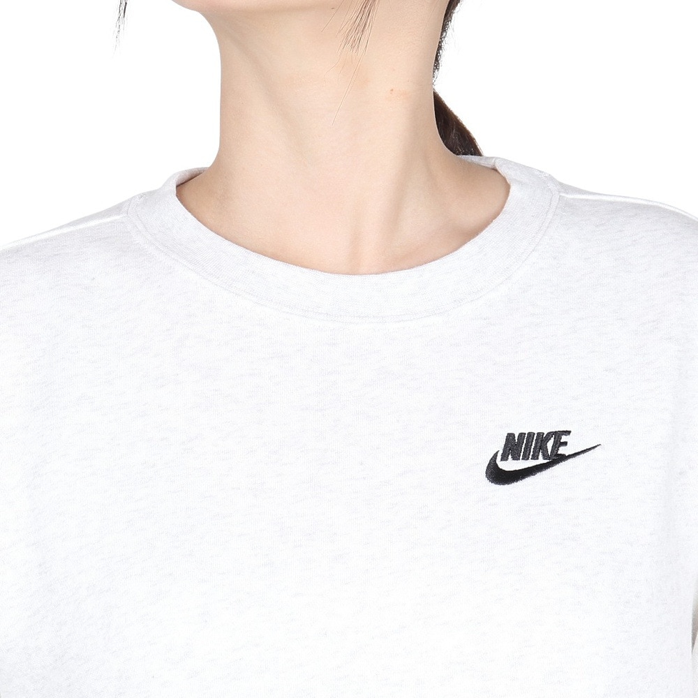 ナイキ（NIKE）（レディース）クラブ フリース クルーネック スウェットシャツ DQ5474-051